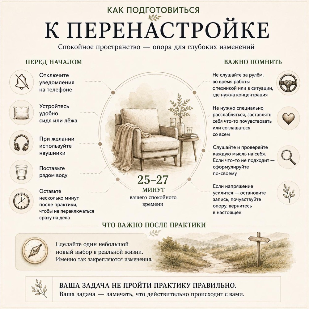Как подготовиться к перенастройке